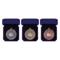 Olympia Football Medal in Box | 60mm | Antique Bronze