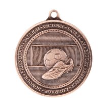 Olympia Football Medal | 70mm | Antique Bronze
