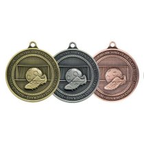 Olympia Football Medal | 70mm | Antique Bronze