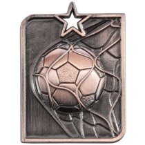 Centurion Star Series Football Medal | 53 x 40mm | Bronze