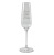 Shire County Crystal Classic Champagne Flute | Engraved | 240mm Height | Luxury Gift Tube - SC1001.09.01TE