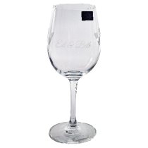 Shire County Crystal Everyday Elegance Engraved Wine Glass | Love Wine | Single | Gift Carton