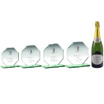 Autograss Racing Trophy Pack of 4 | Spira Crystal Award