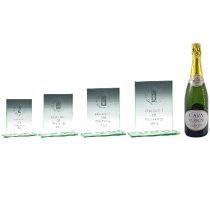 Autograss Racing Trophy Pack of 4 | Merit Crystal Award