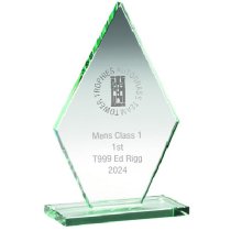 Autograss Racing Trophy Pack of 4 | Diamond Crystal Award