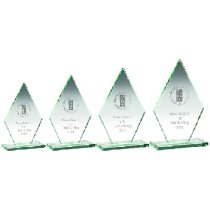 Autograss Racing Trophy Pack of 4 | Diamond Crystal Award