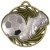 Vortex Football Medal | Silver | 50mm - AM921S