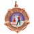 Tudor Rose Sports Medal | Bronze | 50mm - MD532B