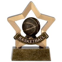 Mini Star Basketball Trophy | 82mm | G2