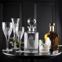 Royal Scot Scottish Thistle Crystal | Whisky Tumbler | Box of 2