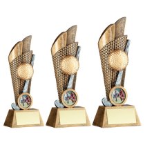 Meccon Hockey Ball and Stick Trophy | 127mm