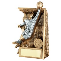 Mens Football Goal Keeper Trophy | 203mm