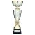 Gold/Matt Silver 3 Stripe Trophy Cup | 349mm - JR22-AC18A