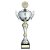 Silver/Gold Trophy Cup With Handles, Lid | 356mm - JR22-AC20A
