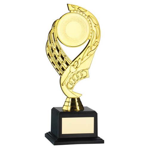 Gold Plastic 'Olympic' Trophy On Base | 216mm