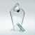 Jade Glass Pool Ball Trophy | 216mm - JR5-TD335GC