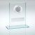 Jade/Silver Glass Pool or Snooker Trophy | 114mm - JR5-TD859GB