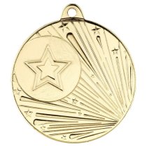 Meteor Shower Medal | Gold | 50mm