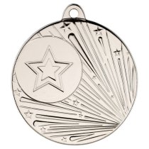Meteor Shower Medal | Silver | 50mm