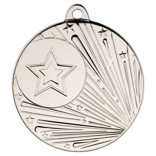 Meteor Shower Medal | Silver | 50mm
