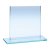 Jade Glass Narrow Trophy Plaque | 4mm Thick | 83mm - TP09A