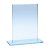 Jade Glass Narrow Trophy Plaque | 4mm Thick | 114mm - TP09B