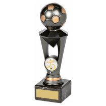 Steel Diamond Football Trophy | 180mm | G6