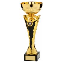 Ripple Metal Bowl Trophy | Gold | 370mm | G58