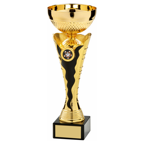 Ripple Metal Bowl Trophy | Gold | 325mm | G58