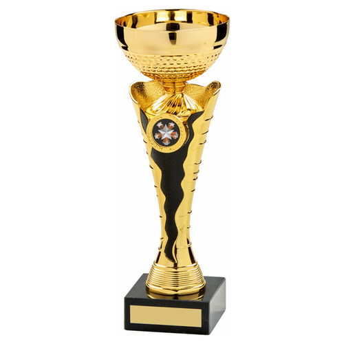 Ripple Metal Bowl Trophy | Gold | 270mm | G49