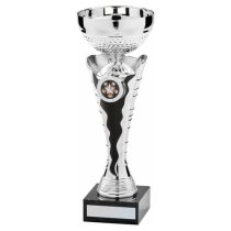 Ripple Metal Bowl Trophy | Silver | 270mm | S49