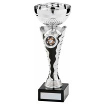 Ripple Metal Bowl Trophy | Silver | 230mm | S7