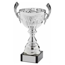 Aero Silver Trophy Cup With Handles | 390mm | S40