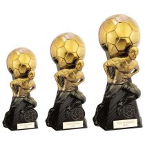 Trailblazer Football Trophy | Heavyweight | Male | Gold | 230mm | G7
