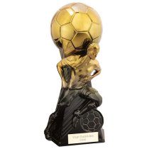 Trailblazer Womens Football Trophy | Heavyweight |Gold | 160mm | G5