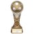 Ikon Tower Football Trophy | Antique Silver & Gold | 175mm | G24 - PA24153C