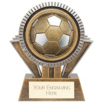 Apex Ikon Football Trophy | Gold & Silver | 130mm | G25