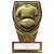 Fusion Cobra Football Shirt Plastic Plaque Trophy | Black & Gold | 110mm | G9 - PM24206A