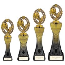 Maverick Heavyweight Football Boot Trophy | Black & Gold | 290mm | G24