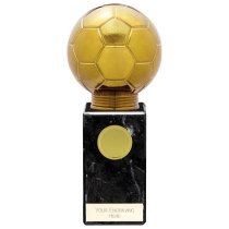 Fusion Viper Legend Football Trophy | Black & Gold | 195mm | S7
