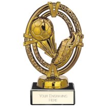 Maverick Legend Football Boot Trophy | Fusion Gold | 125mm | S7