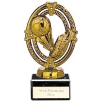 Maverick Legend Football Boot Trophy | Fusion Gold | 135mm | S7