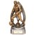 Havoc Football Male Trophy | Antique Gold & Silver | 150mm | G7 - RF24055A