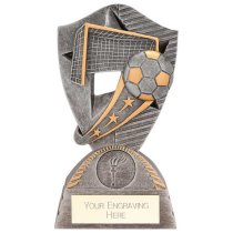 Phantom Football Trophy | Antique Gold & Silver | 155mm | G25