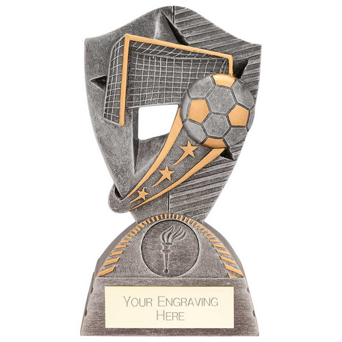 Phantom Football Trophy | Antique Gold & Silver | 155mm | G25