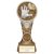 Ikon Tower Goalkeeper Trophy | Antique Silver & Gold | 175mm | G24 - PA24154C