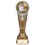 Ikon Tower Goalkeeper Trophy | Antique Silver & Gold | 225mm | G24 - PA24154E