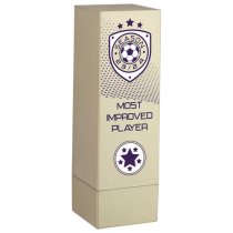Prodigy Tower Most Improved Football Trophy | Gold | 160mm | G23