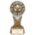 Ikon Tower Player of the Match Football Trophy | Antique Silver & Gold | 150mm | G24 - PA24146B