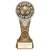 Ikon Tower Player of the Match Football Trophy | Antique Silver & Gold | 175mm | G24 - PA24146C
